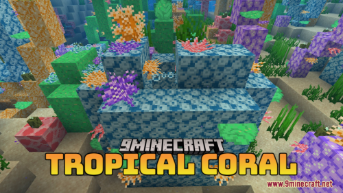 Tropical Coral Resource Pack (1.20.6, 1.20.1) – Texture Pack Thumbnail