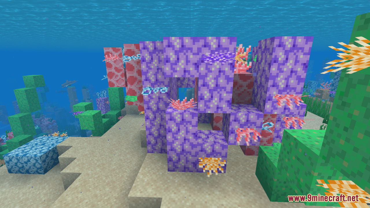 Tropical Coral Resource Pack (1.20.6, 1.20.1) - Texture Pack 4