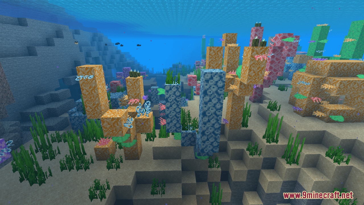 Tropical Coral Resource Pack (1.20.6, 1.20.1) - Texture Pack 10