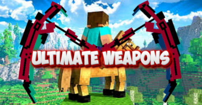 Ultimate Weapons Addon (1.20, 1.19) - MCPE/Bedrock Mod 1