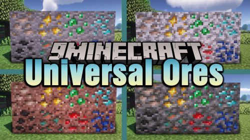 Universal Ores Mod (1.20.1, 1.19.4) – Patches Missing Ores Blocks Thumbnail