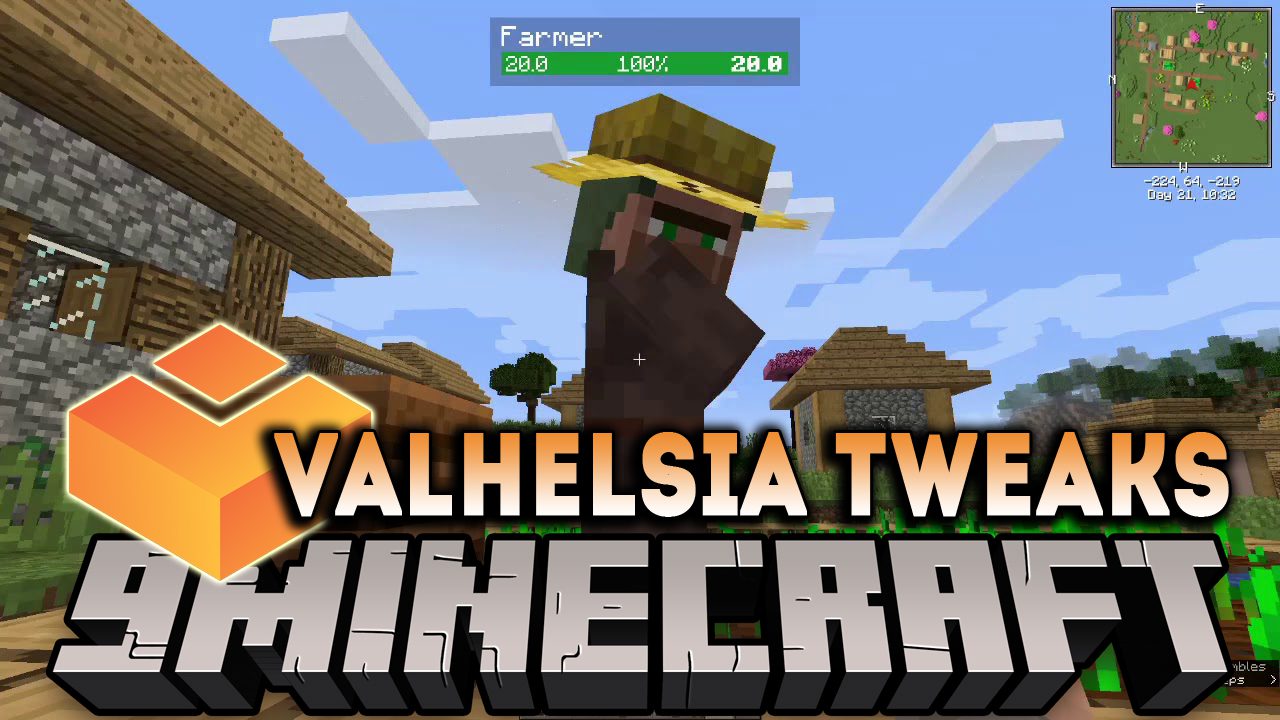 Valhelsia Tweaks Mod (1.20.1, 1.19.2) - Mod for Valhelsia Modpacks 1