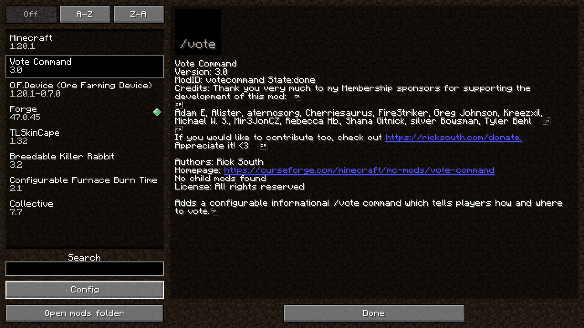 Vote Command Mod (1.20.4, 1.19.2) - Display Custom Text on Command 2