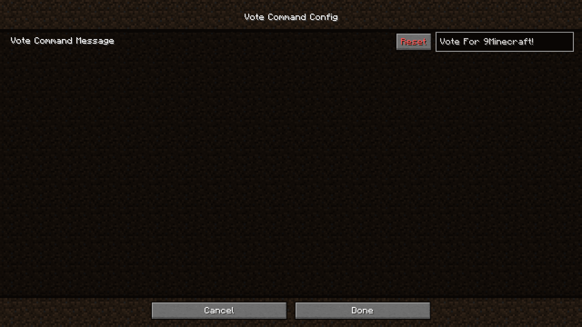 Vote Command Mod (1.20.4, 1.19.2) - Display Custom Text on Command 3