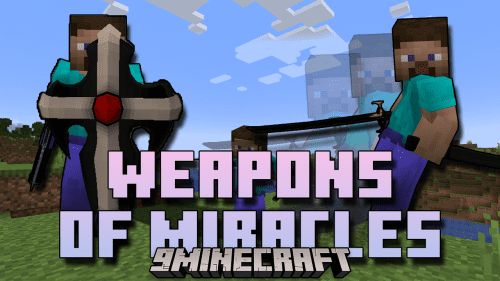 Weapons Of Miracles Mod (1.20.1, 1.19.2) – Arsenal Of Miraculous Weapons Thumbnail