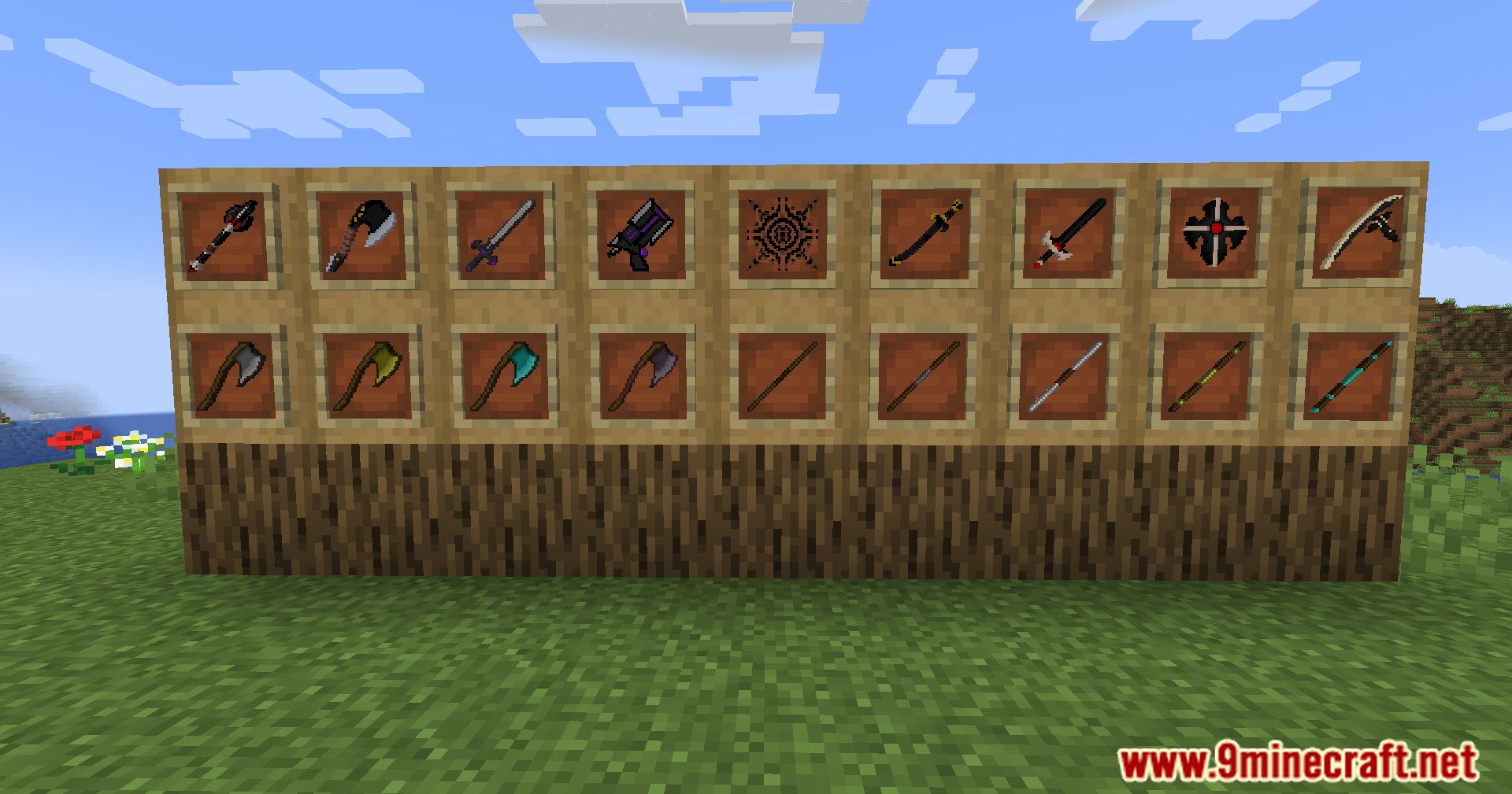 Weapons Of Miracles Mod (1.20.1, 1.19.2) - Arsenal Of Miraculous Weapons 3