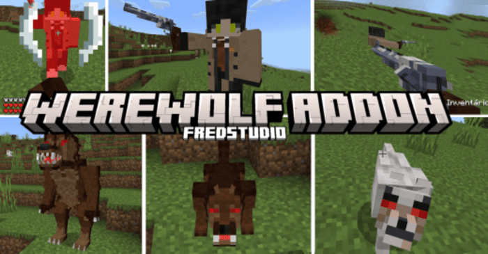 Werewolves: Curse of the Full Moon Addon (1.20, 1.19) - MCPE/Bedrock Mod 1