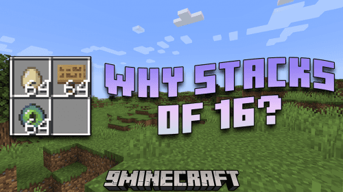 Why Stacks Of 16? Mod (1.20.6, 1.20.1) – Expanding Stacks Thumbnail