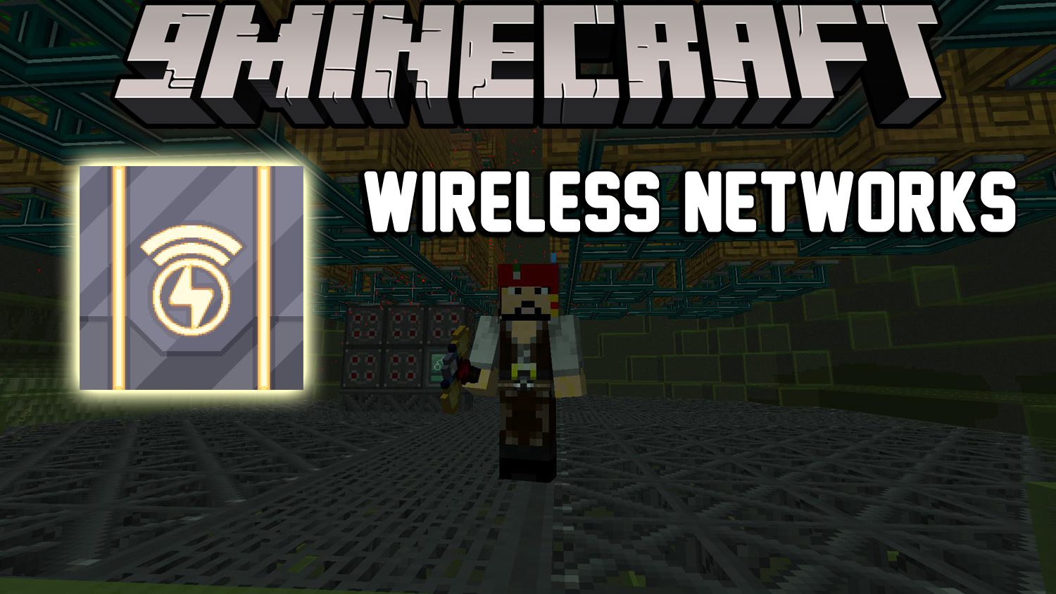 Wireless Networks Mod (1.20.1, 1.18.2) - Transfer Energy Wirelessly 1