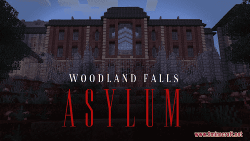 Woodland Falls Asylum Map (1.20.4, 1.19.4) – A Horror Adventure Thumbnail