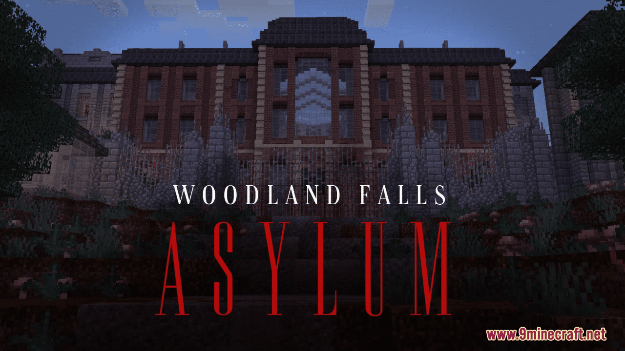 Woodland Falls Asylum Map (1.20.4, 1.19.4) - A Horror Adventure 1