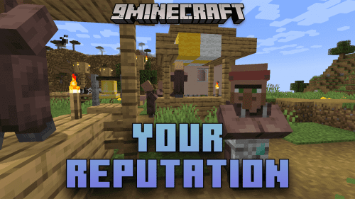 Your Reputation Mod (1.20.4, 1.19.4) – Villager Relations Refined Thumbnail