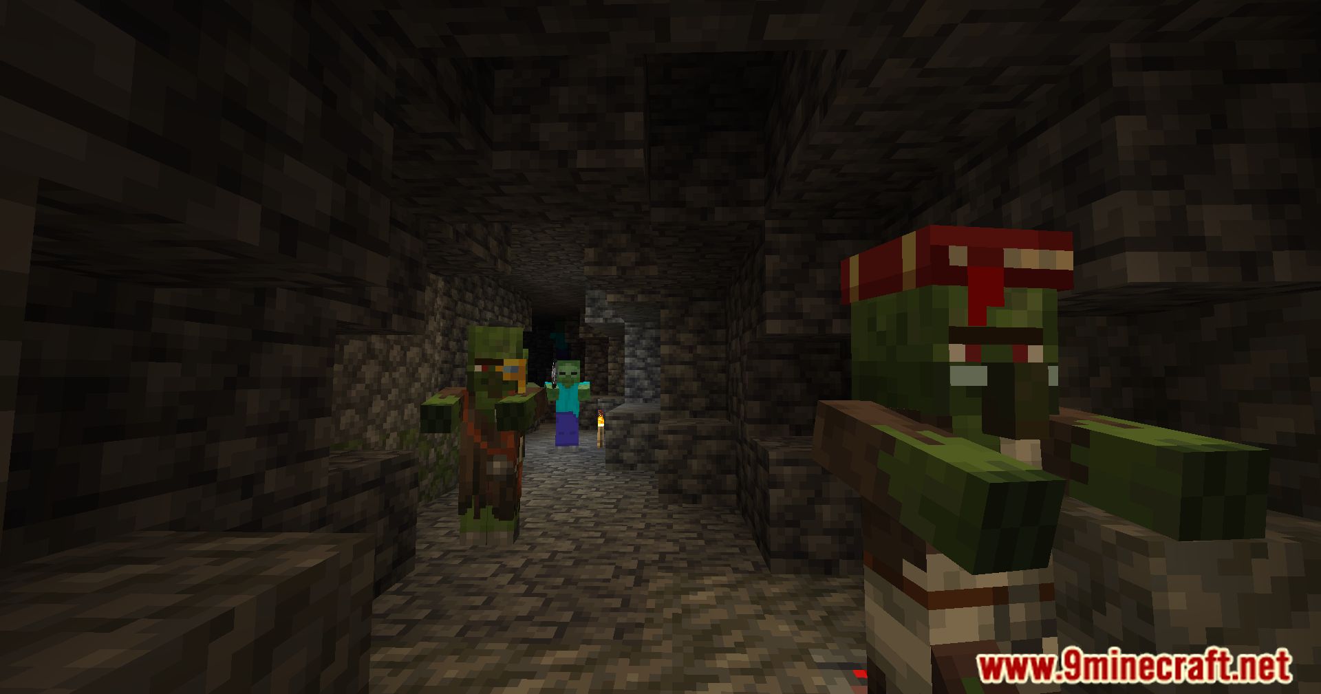 Zombie Villagers From Spawner Mod (1.20.4, 1.19.4) - Varied Spawns 11
