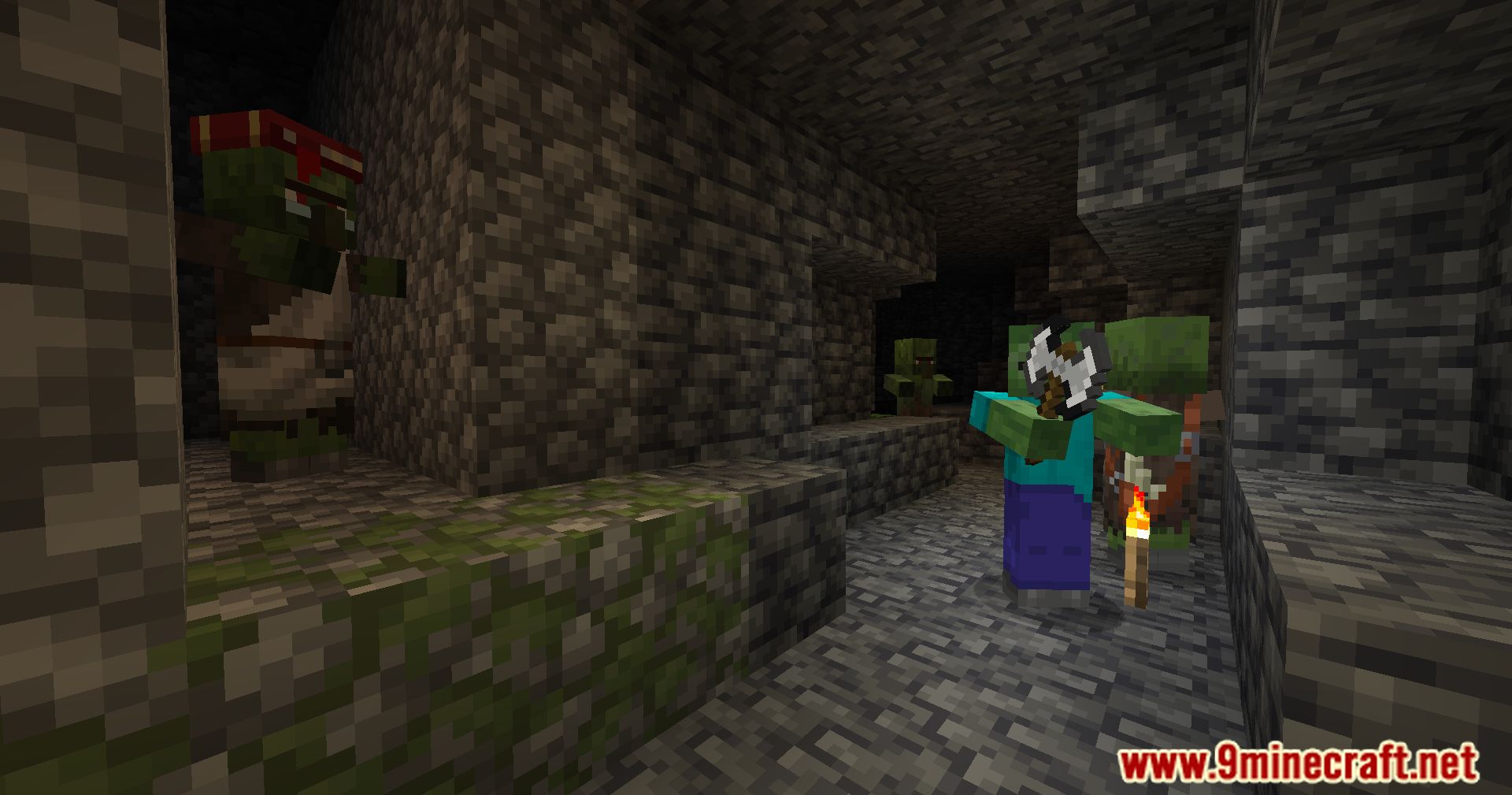 Zombie Villagers From Spawner Mod (1.20.4, 1.19.4) - Varied Spawns 8