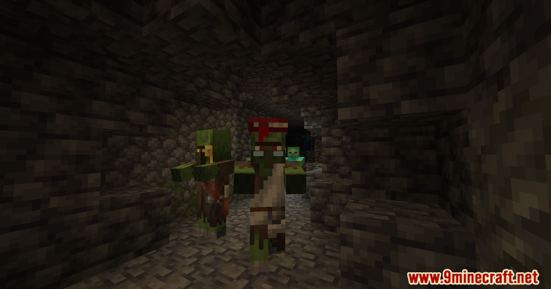 Zombie Villagers From Spawner Mod (1.20.4, 1.19.4) - Varied Spawns 10