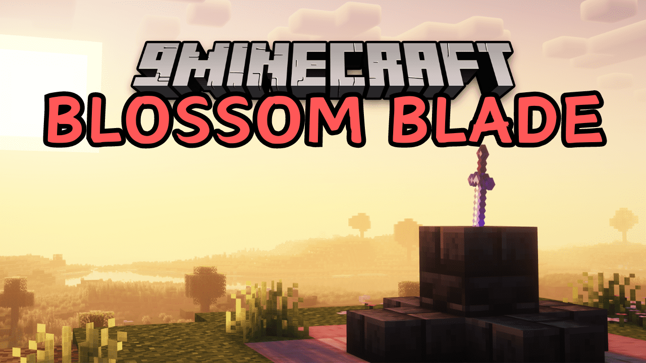 Blossom Blade Mod (1.20.4, 1.20.1) - A Powerful Enchanted Weapon 1