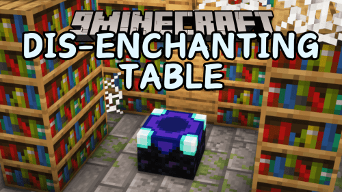 Dis-Enchanting Table Mod (1.21.1, 1.20.1) – Recover Enchantments Thumbnail