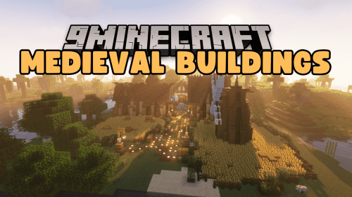 Medieval Buildings Mod (1.21, 1.20.1) –  Adds New Structures, Treasures, and Enemies Thumbnail