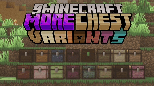 More Chests Variants Mod (1.21.1, 1.20.1) – Unique and Decorative Chest Designs Thumbnail