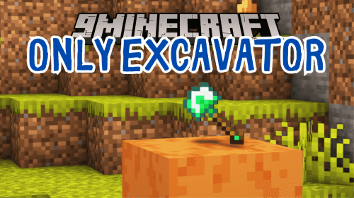 Only Excavators Mod (1.20.1, 1.19.4) – Mine a 3×3 Area Thumbnail