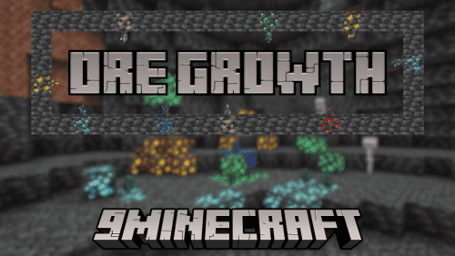 Ore Growth Mod (1.21.1, 1.20.1) – New Way to Obtain Resources Thumbnail