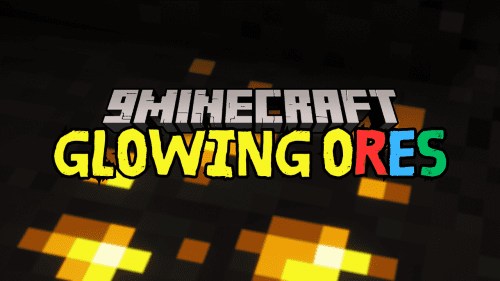 Glowing Ores Mod (1.21, 1.20.1) – Light Emission to All Vanilla Ores Thumbnail