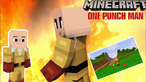 One Punch-Man Addon (1.20, 1.19) – MCPE/Bedrock Mod Thumbnail