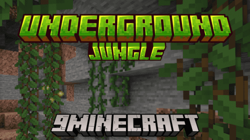 Underground Jungle Mod (1.20.4, 1.19.4) – Adds Underground Jungle Biomes and Structures Thumbnail