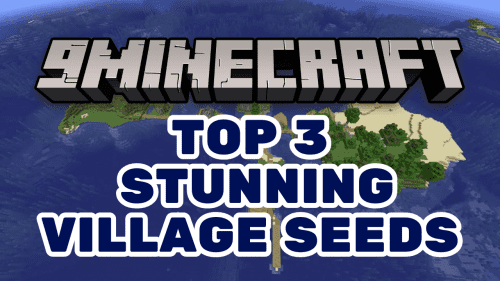 Top 3 Stunning Minecraft Village Seeds (1.20.2, 1.19.4) – Java/Bedrock Edition Thumbnail