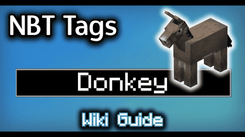 NBT Tags for Donkey in Minecraft – Wiki Guide Thumbnail