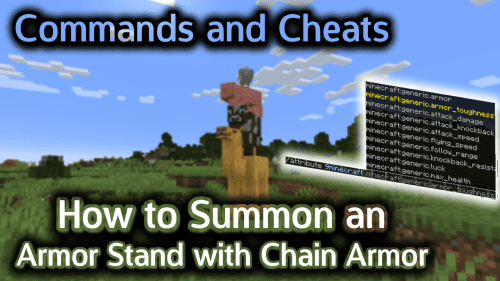 How to Summon an Armor Stand with Chain Armor – Wiki Guide Thumbnail