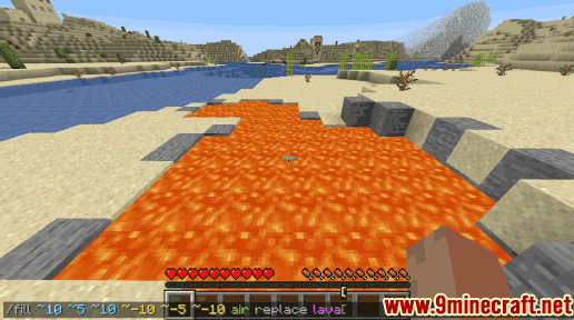 How to Use the Fill Command to Replace Lava with Air - Wiki Guide 6