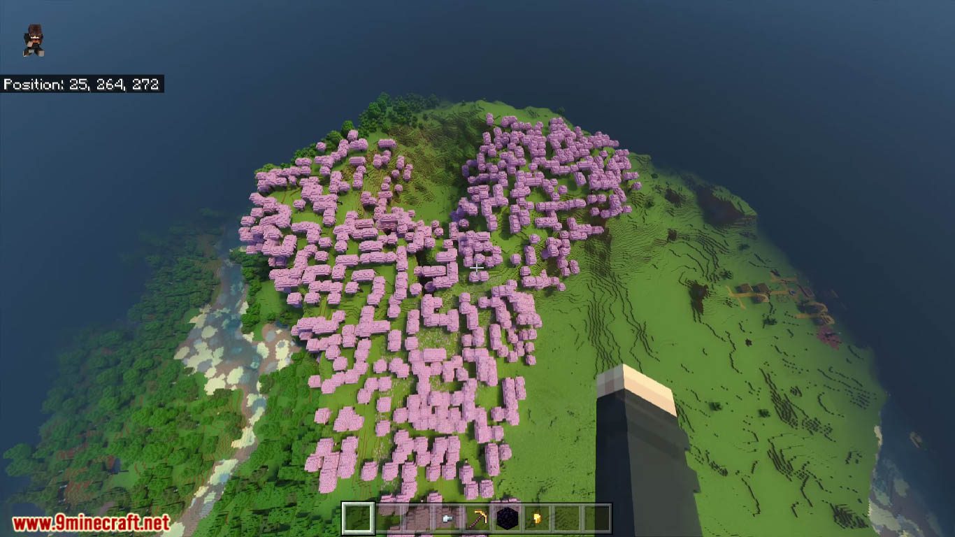 Best New Cherry Blossom Seeds For Minecraft (1.20.6, 1.20.1) – Bedrock Edition 4