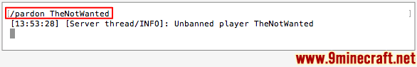 How to Use the Pardon Command - Wiki Guide 3