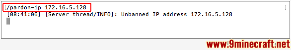 How to Use the Pardon-IP Command - Wiki Guide 3