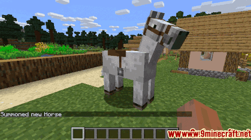 How to Summon a Tame Horse with Saddle in Minecraft - Wiki Guide 4