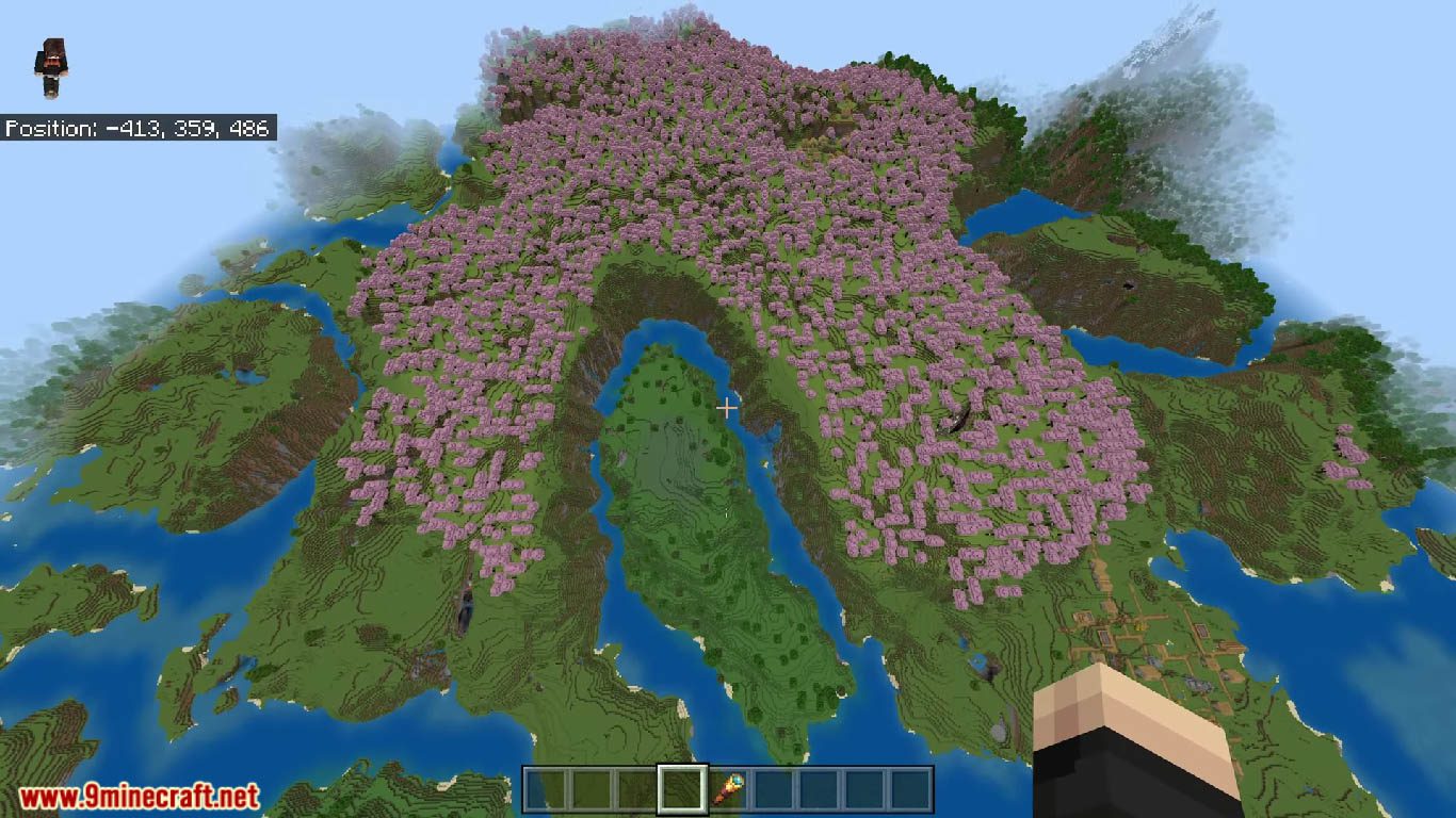 Best New Cherry Blossom Seeds For Minecraft (1.20.6, 1.20.1) – Bedrock Edition 5