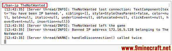 How to Use the Ban-IP Command - Wiki Guide 4