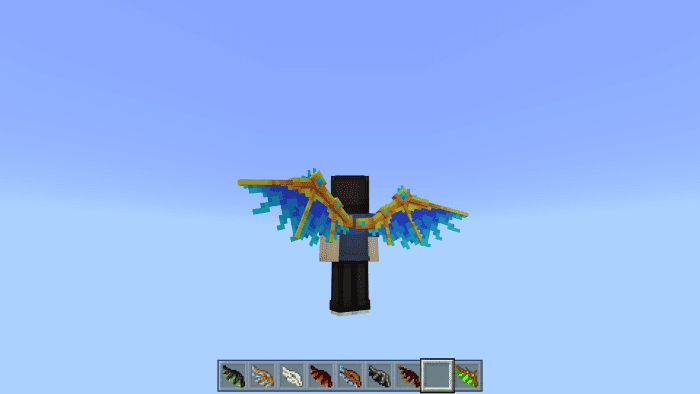 Aero Wings Addon (1.20, 1.19) - MCPE/Bedrock Mod 14