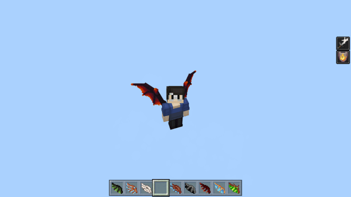 Aero Wings Addon (1.20, 1.19) - MCPE/Bedrock Mod 15