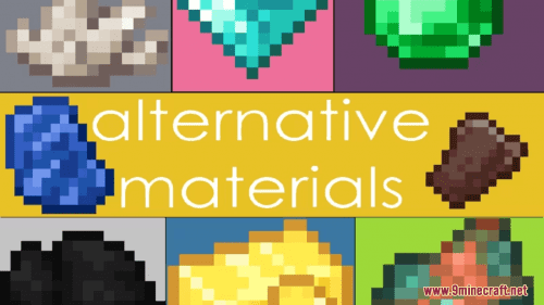 Alternative Materials Resource Pack (1.20.6, 1.20.1) – Texture Pack Thumbnail