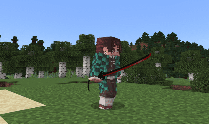 Anime Blades: Unleashed Addon (1.20, 1.19) - MCPE/Bedrock Mod 19