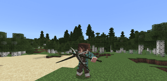 Anime Blades: Unleashed Addon (1.20, 1.19) - MCPE/Bedrock Mod 20