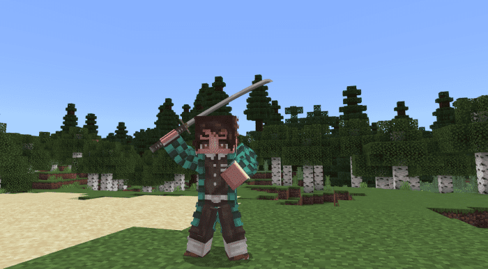 Anime Blades: Unleashed Addon (1.20, 1.19) - MCPE/Bedrock Mod 22