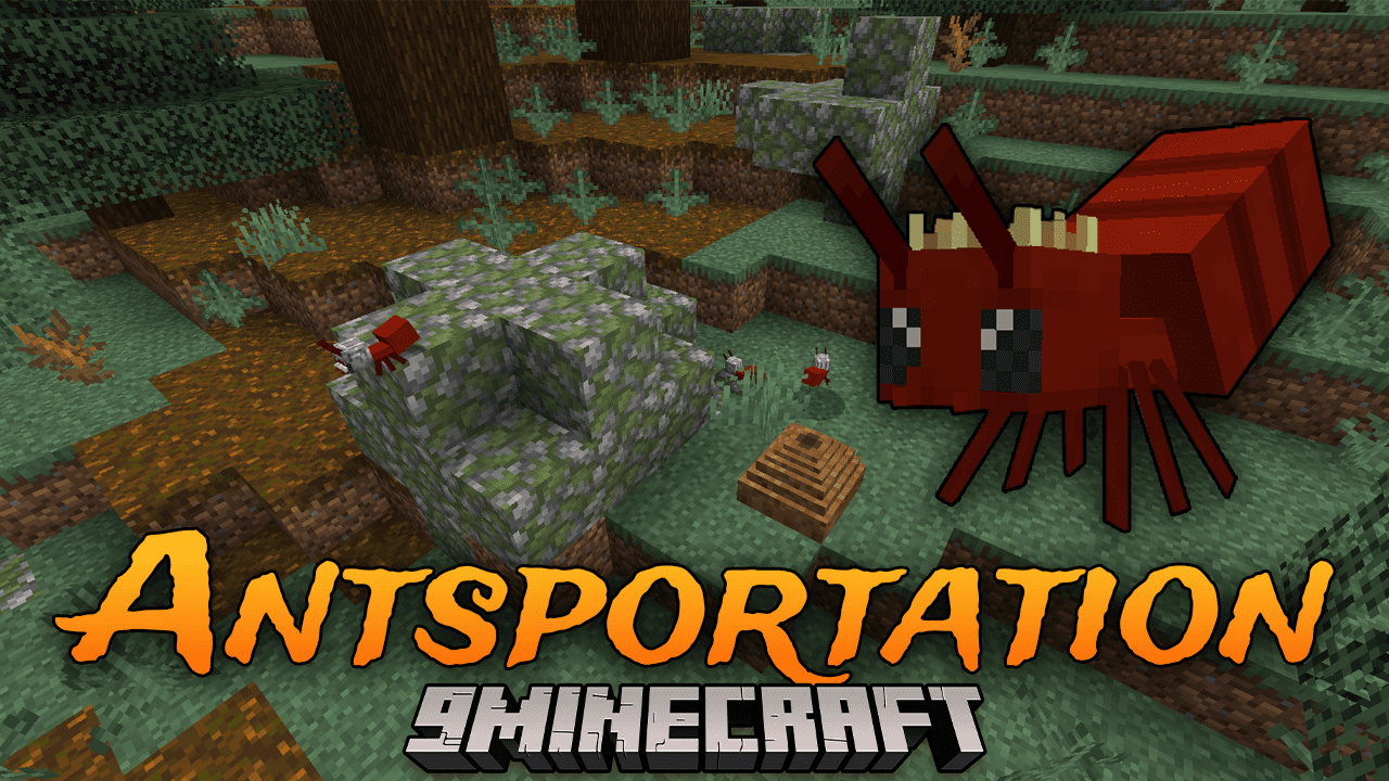 Antsportation Mod (1.20.1, 1.19.2) - Revolutionize Your Item Transport With Cute Ant Companions 1