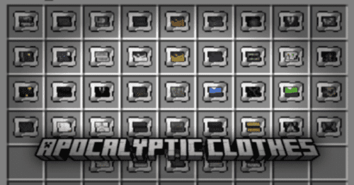 Apocalyptic Clothes Addon (1.20) – MCPE/Bedrock Mod Thumbnail