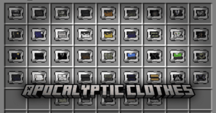 Apocalyptic Clothes Addon (1.20) - MCPE/Bedrock Mod 1