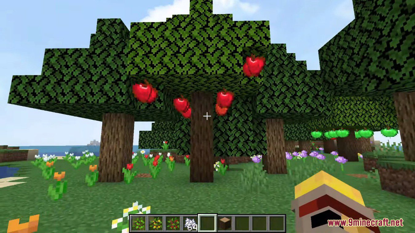 Apple Trees Revived Mod (1.19.4, 1.18.2) - Easy Way of Getting Apples 3