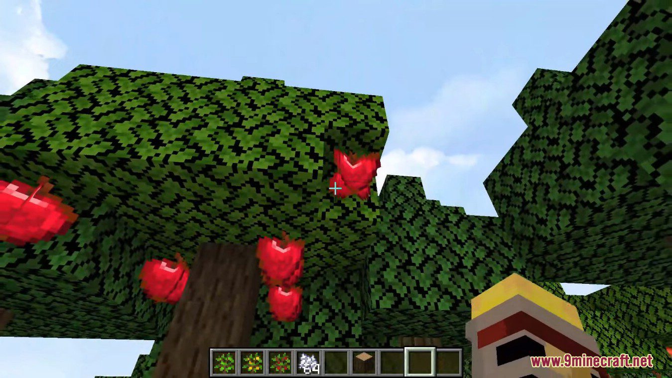 Apple Trees Revived Mod (1.19.4, 1.18.2) - Easy Way of Getting Apples 4