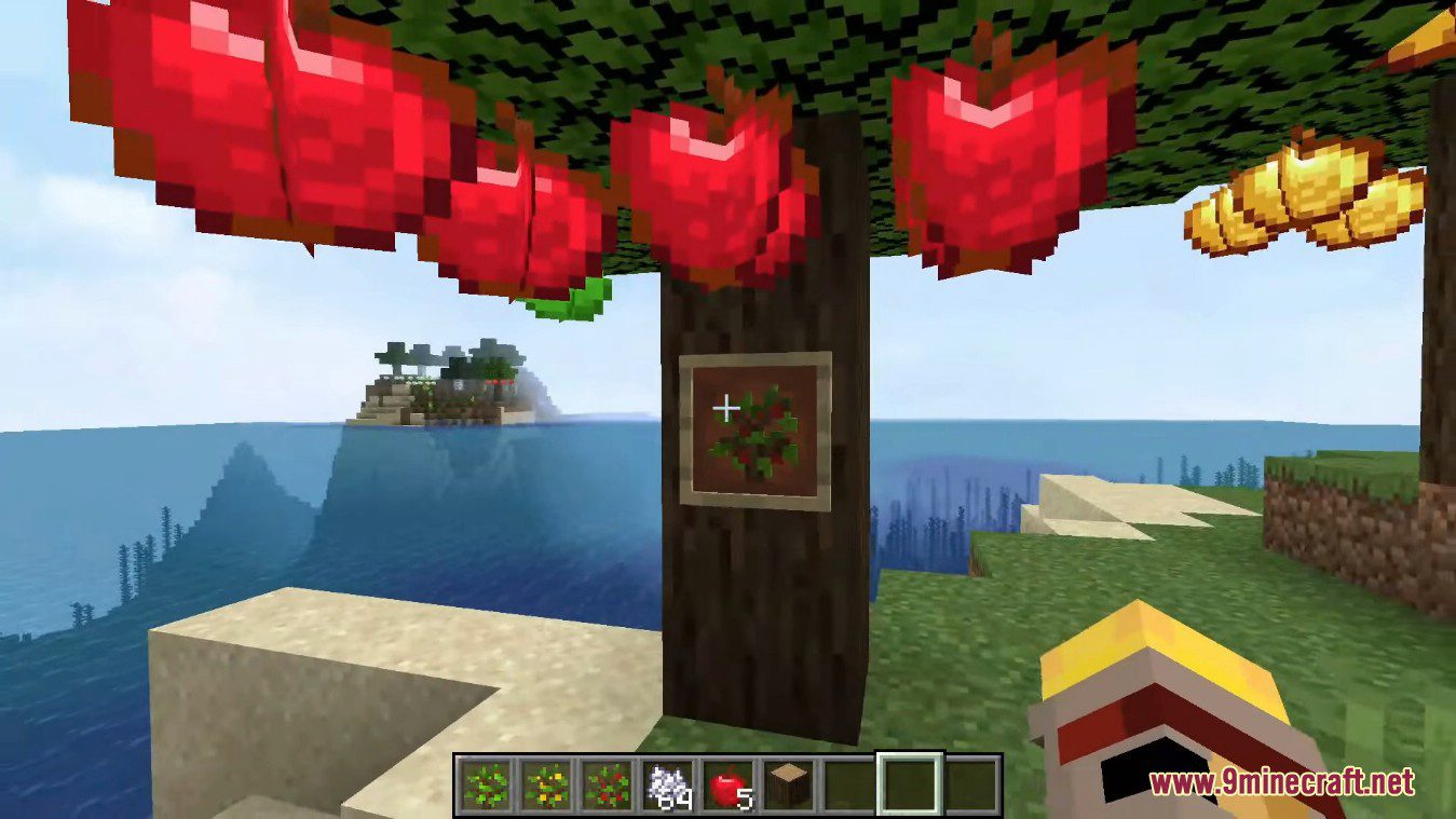 Apple Trees Revived Mod (1.19.4, 1.18.2) - Easy Way of Getting Apples 6